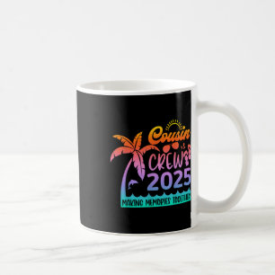 Funny Cousin Crew 2025 Summer Group Memorie machen Kaffeetasse