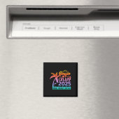 Funny Cousin Crew 2025 Summer Group Memorie machen Magnet (In Situ (Geschirrspüler))
