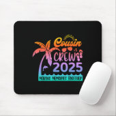 Funny Cousin Crew 2025 Summer Group Memorie machen Mousepad (Mit Mouse)