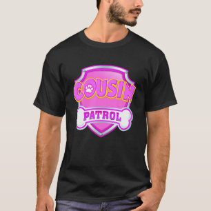 Funny Cousin Patrol - Hunde Mama, Vater für Männer T-Shirt