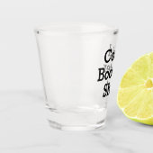 Funny Covid Booster Shot Schnapsglas (Links)