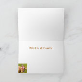 Funny Cow BIG DEAL Geburtstag Karte (Innenseite)