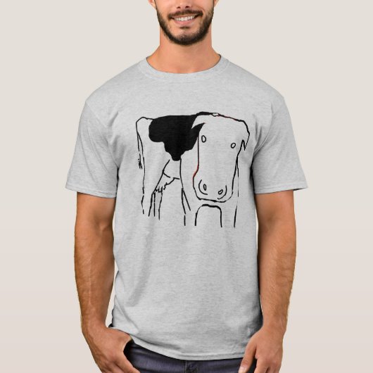Funny Cow Dairy Farm T-Shirt (Vorderseite)