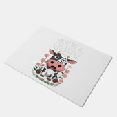 Funny Cow Doormat Fußmatte (Schrägansicht)