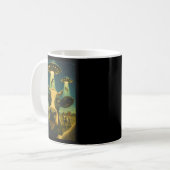 Funny Cow Farm Alien Selfie Ufo Zoo Boys Girls Kid Kaffeetasse (Vorderseite Links)