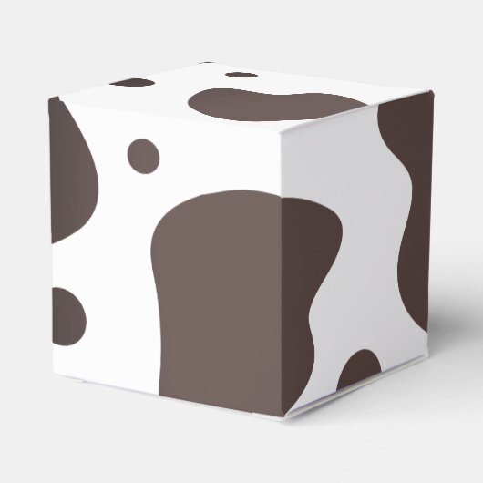 Funny Cow Farm Animal Birthday Party Geschenkschachtel (Rückseite)