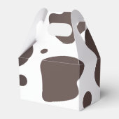 Funny Cow Farm Animal Birthday Party Geschenkschachtel (Rückseite)