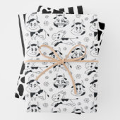 Funny Cow Geschenkpapier Set (Beispiel)