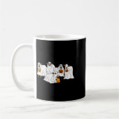 Funny Cow Ghost Halloween Farmer Trick Or Treat Co Kaffeetasse (Links)