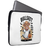 Funny Cow Halloween Laptopschutzhülle (Vorne Rechts)