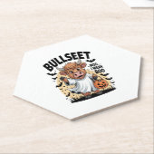 Funny Cow Halloween Untersetzer (angewinkelt)