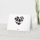 Funny Cow Happy Birthday Card Karte (Rückseite)