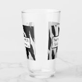 Funny Cow Hide Designated Driver Milk Glas (Rechts)