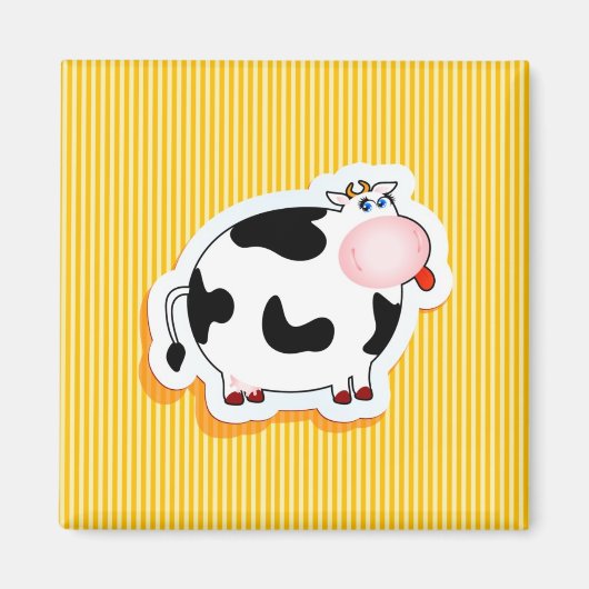 Funny Cow, magnetisch Magnet (Vorne)