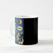 Funny Cow Meme Ufo Alien Zoo Boys Girls Kids  Kaffeetasse (Vorderseite Links)