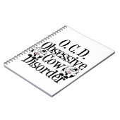 Funny Cow Notizblock (Linke Seite)