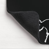 Funny Cow oder Steer Ufo Alien Alte Höhlenmalerei Mousepad (Ecke)