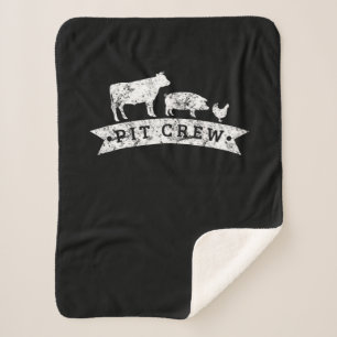 Funny Cow Pig Chicken Liebhaber Geschenk   Funny G Sherpadecke