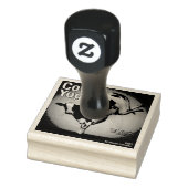 Funny Cow Pose Stamp Gummistempel (Stempel)