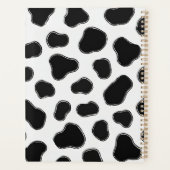 Funny Cow Print Office Essentials Boss Babe Vibe Planer (Rückseite)