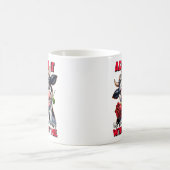 Funny Cow Quote Sprichwort Kaffeetasse (Mittel)