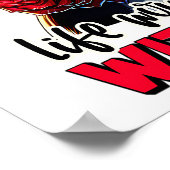 Funny Cow Quote Sprichwort Witty Poster (Ecke)