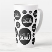 Funny Cow Spots Cook Koch Job Titeln Milchtasse (Rechte Ecke)