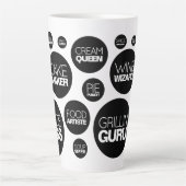 Funny Cow Spots Cook Koch Job Titeln Milchtasse (Vorderseite)