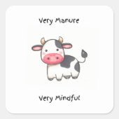 Funny Cow Sticker (Vorderseite)