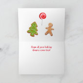 Funny Cow Weihnachtsberater Feiertagskarte (Innenseite)