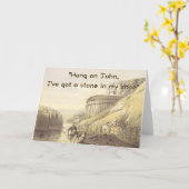 Funny Cowboy Birthday Card Humorous Western USA Karte (Gelbe Blume)