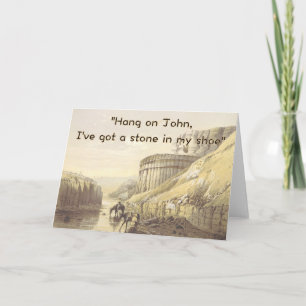 Funny Cowboy Birthday Card Humorous Western USA Karte