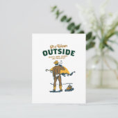 Funny Cowboy Drink Whiskey Begleitkarte (Stehend Vorderseite)