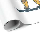 Funny Cowboy Drink Whiskey Geschenkpapier (Rolleneckpunkt)