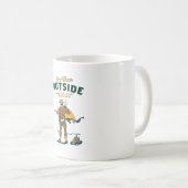 Funny Cowboy Drink Whiskey Kaffeetasse (VorderseiteRechts)