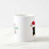 Funny Cowboy Frohe Weihnachten Y'all Texas Spaß Kaffeetasse (Mittel)