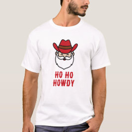 Funny Cowboy santa Cowboy-Grafik zu Shirt