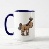 Funny Cowboy und seine Tasse (Links)