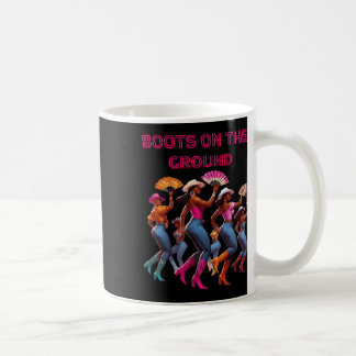 Funny Cowgirl Boots Bling Women Giebelt Niedliche Kaffeetasse