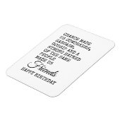 Funny Coworker Birthday Card - Sarcasm Magnet (Linke Seite)