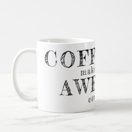 Funny coworker custom typography quoting gift kaffeetasse (Links)