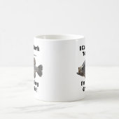 Funny Coworker Feel Crappie Angelpuppe Kaffeetasse (Mittel)