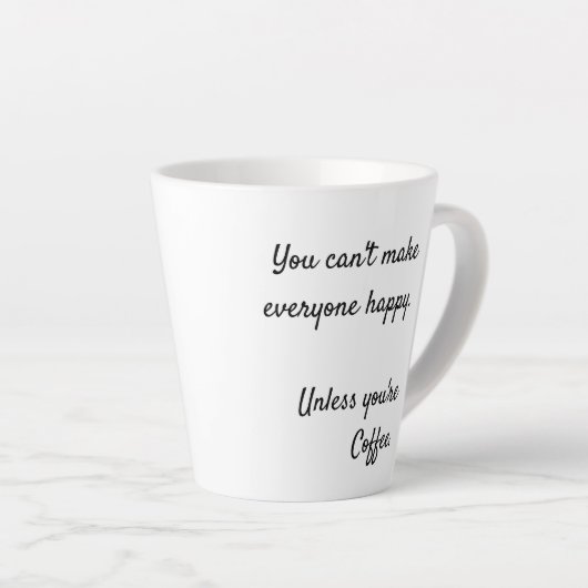 Funny Coworker-Geschenk Kaffee Milchtasse (Rechte Ecke)