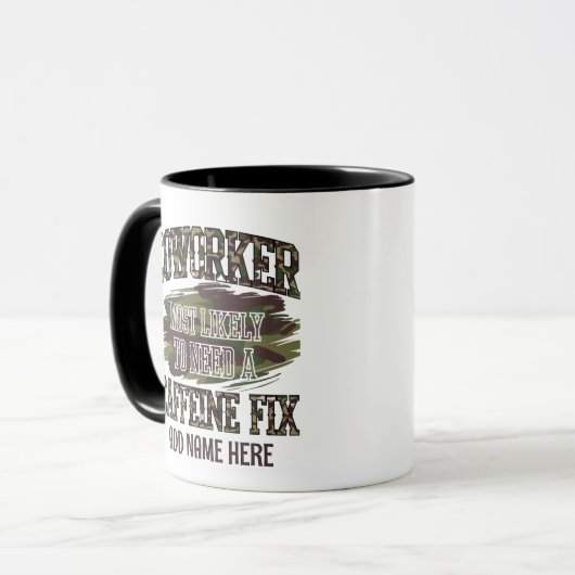 Funny Coworker gibt höchstwahrscheinlich : PERSONA Tasse (Vorderseite Links)