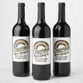 Funny Coworker gibt höchstwahrscheinlich : PERSONA Weinetikett (Flaschen)