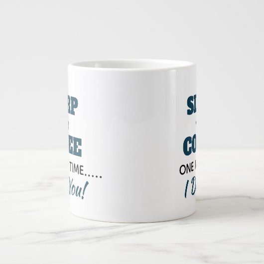 Funny Coworker Slurp Tasse (Vorderseite)