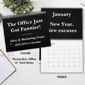 Funny Coworker Wall Calendar 2026 Kalender