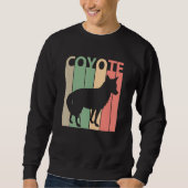 Funny Coyote Costume Sweatshirt (Vorderseite)