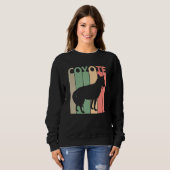 Funny Coyote Costume Sweatshirt (Vorne ganz)
