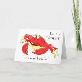 Funny Crab Karte